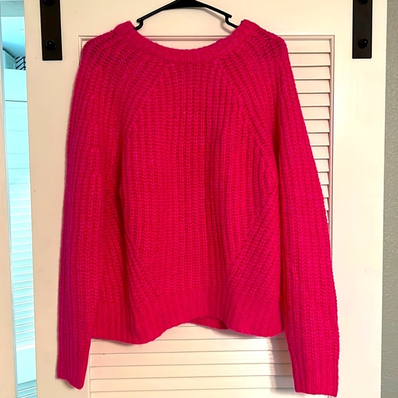 a new day | Sweaters | Target Hot Pink Sweater | Poshmark